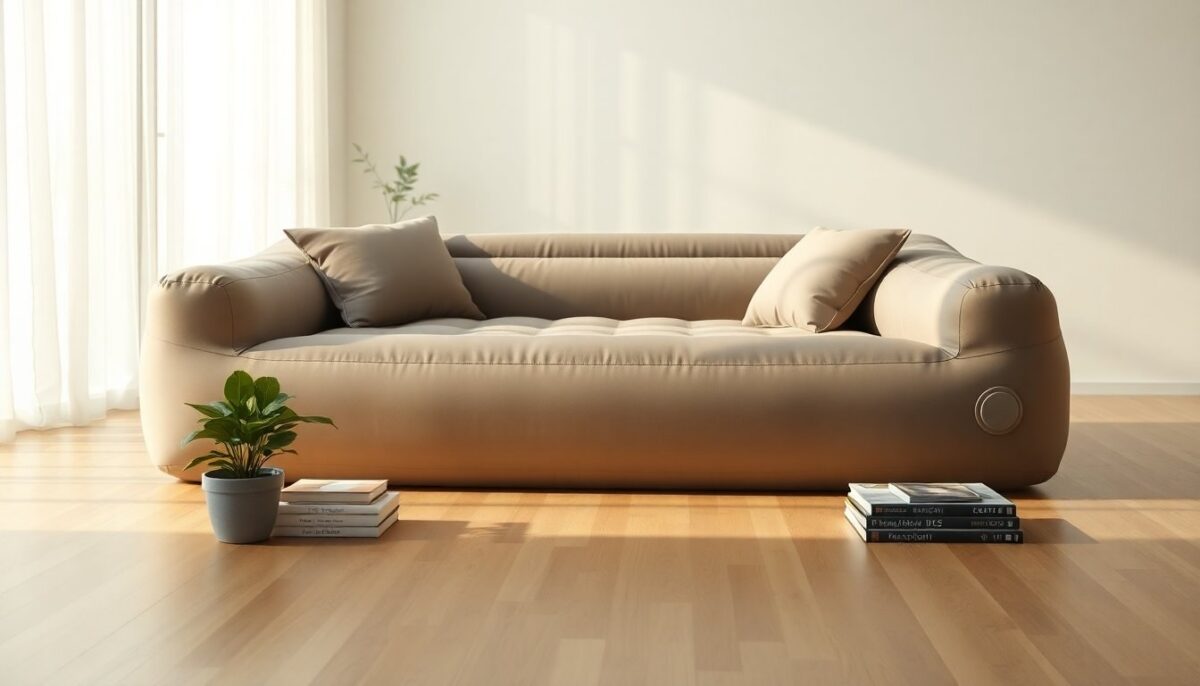 Mobili gonfiabili per la casa: comfort, sicurezza e materiali sostenibili