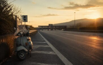 Motorino sull'A1: fermato a Sasso Marconi e multato per violazione del codice della strada