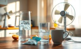 Ondate di calore: routine quotidiane per acqua, elettroliti e riposo