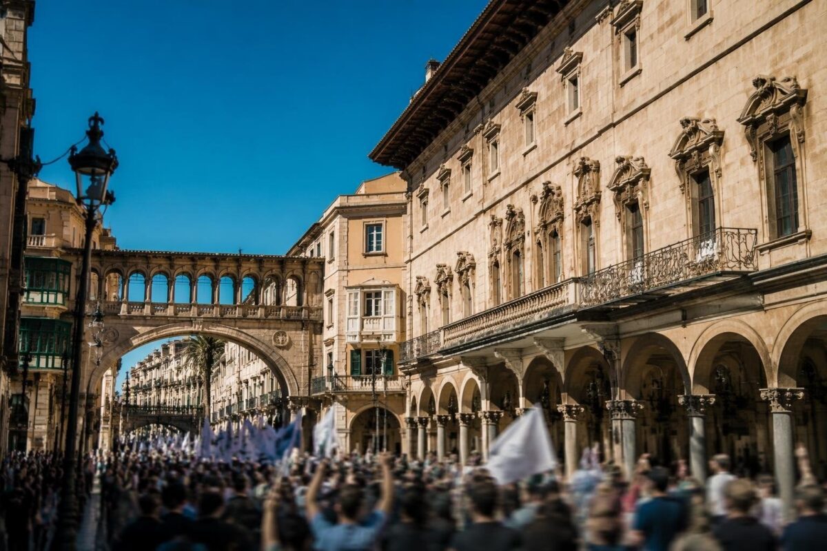 Proteste a Palma: residenti di Mallorca chiedono limiti al turismo