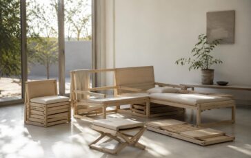 Soluzioni d’arredo smontabili e multifunzione per chi cambia spesso casa