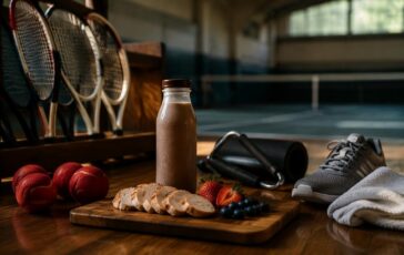 Tennis e performance: come programmare allenamento, recupero e dieta