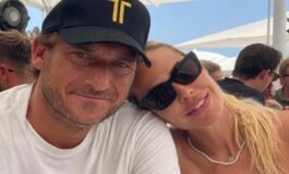 Totti Ilary Cristiano Iovino