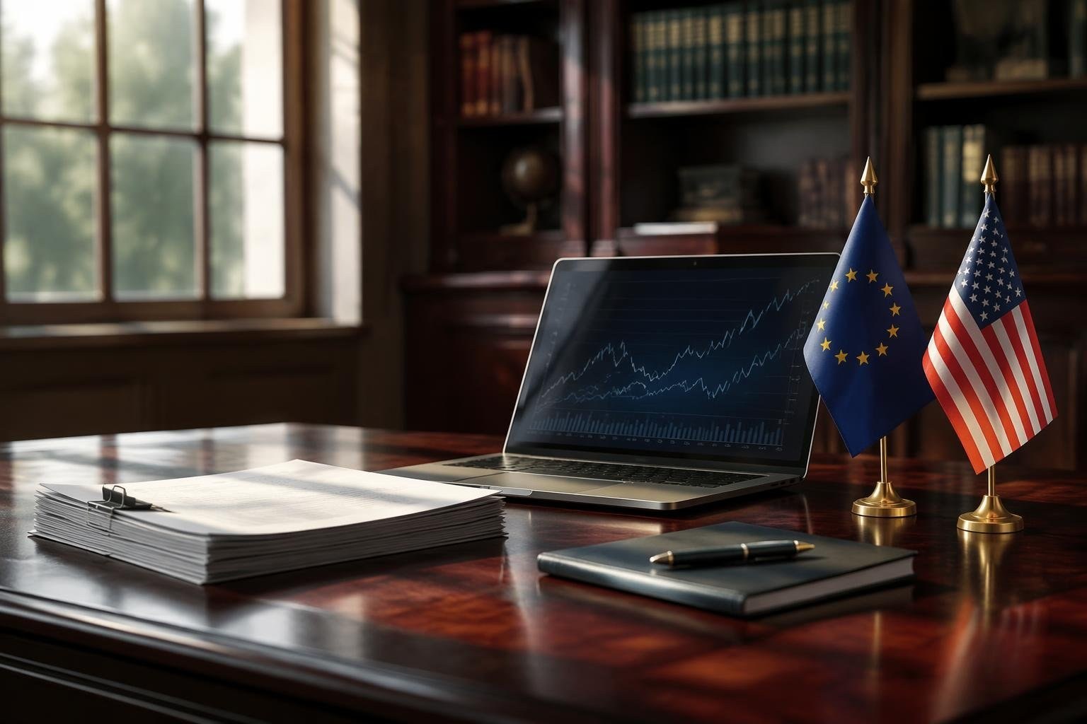 Sede di Google, uffici moderni, simbolo di controversia normativa europea, immagine di approfondimento
