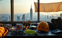 Vanya Beerkus and Angela Nikolau: the Russian climbers who defied the Empire State Building