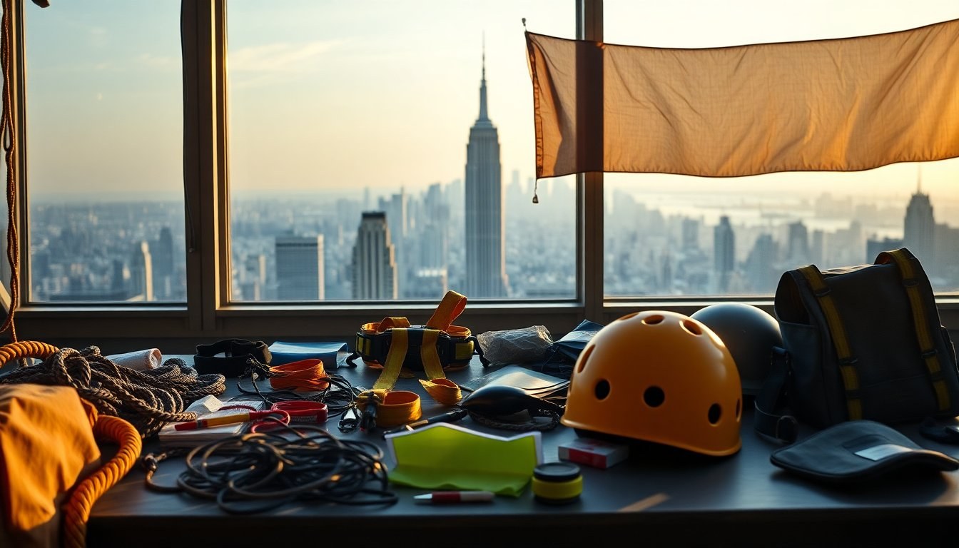 Vanya Beerkus and Angela Nikolau: the Russian climbers who defied the Empire State Building