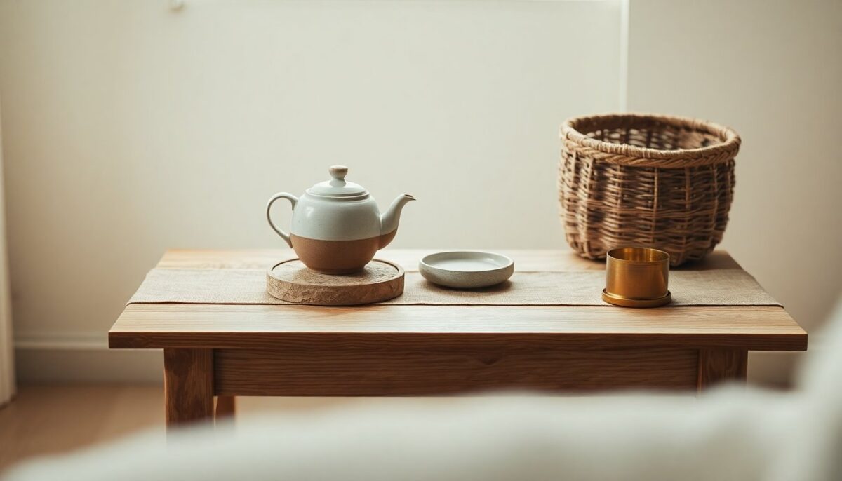 Warm minimalism: come usare materiali naturali e luci