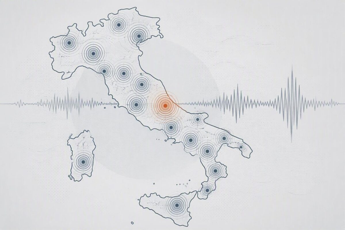 Terremoti oggi in Italia: le ultime scosse registrate