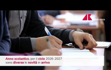 Anno scolastico 2026 2027 tutte le novita 364x230