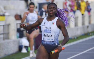 Atletica Mondiali U20 azzurra Doualla bronzo a 16 anni nei 100 mt 364x230
