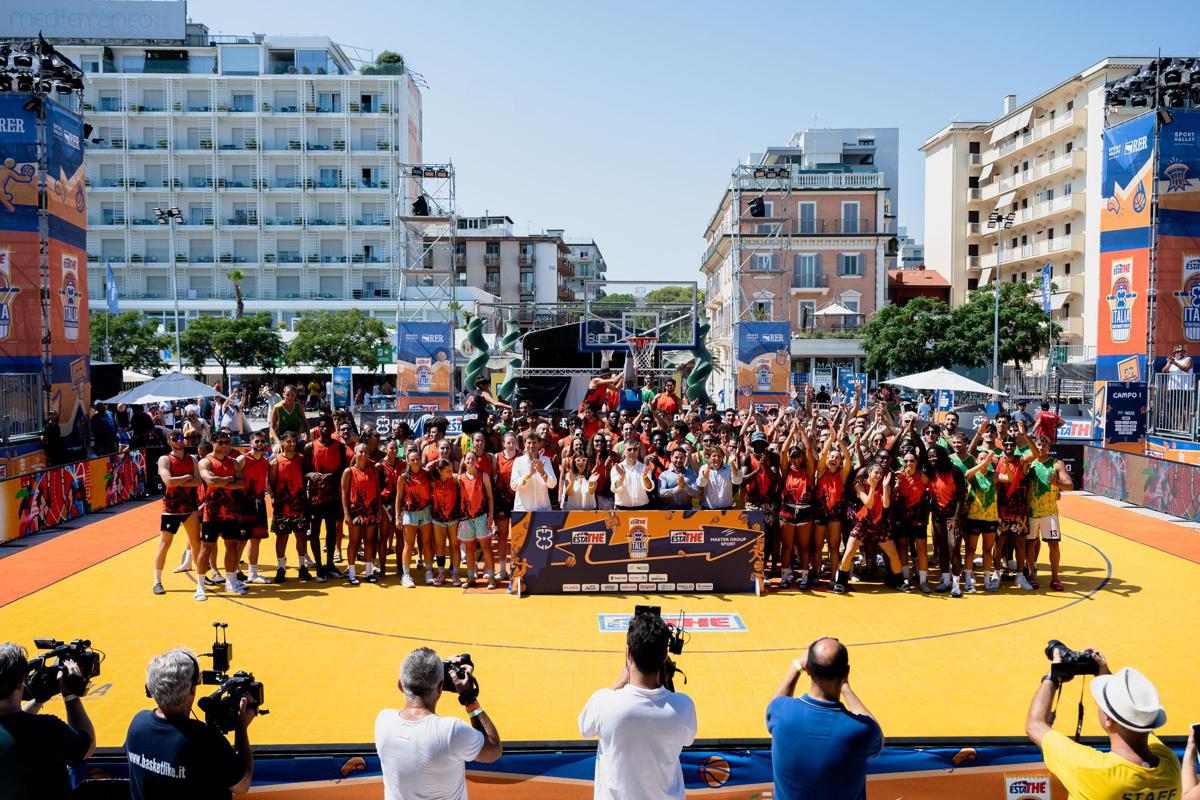 Basket, Estathé 3×3 italia finals 2026: l’atto conclusivo a Riccione