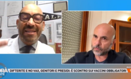 Bassetti contro Dragoni scontro in diretta ad Agora Estate su difterite Ignorante 265x160