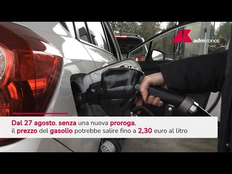 Carburanti, senza proroga taglio accise diesel a 2.30 a litro