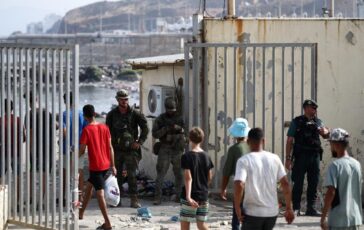 Ceuta ancora 5mila migranti in citta Emergenza non e finita 364x230