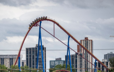 Chiudono le montagne russe del parco Six Flags in California Connesse a lesioni cerebrali coma e decessi 364x230