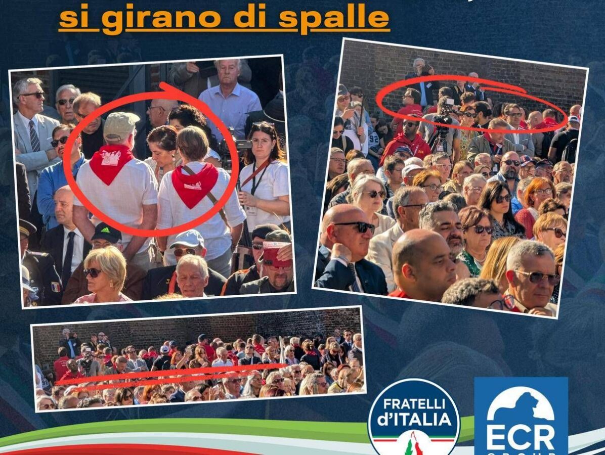Commemorazione Marcinelle, Fidanza: "Cgil volta spalle a La Russa". Meloni: "Gesto grave". Landini nega