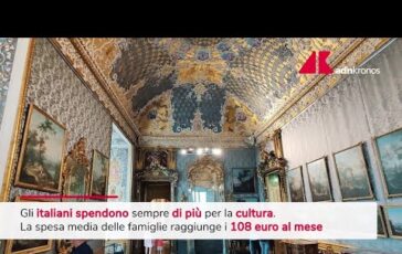 Consumi culturali cresce la spesa media delle famiglie italiane 364x230