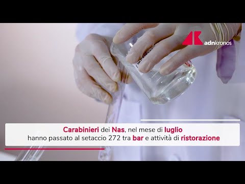 Controlli Nas sull'acqua in bar e ristoranti, irregolare più di un locale su due