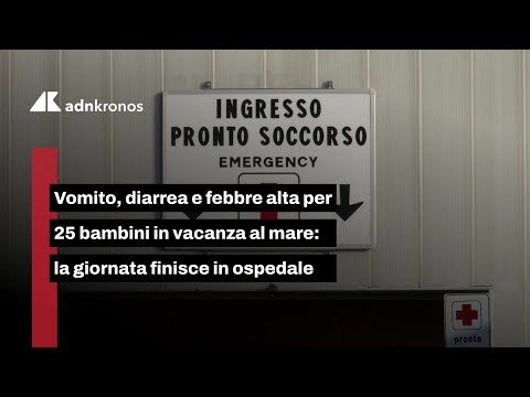 Cosenza, 25 bambini ricoverati dopo il bagno al mare
