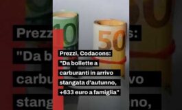 Da bollette a carburanti in arrivo stangata dautunno 633 euro a famiglia 265x160