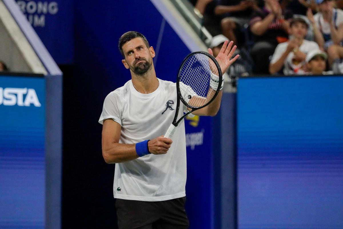 Djokovic, allenamento e applausi: che show a New York