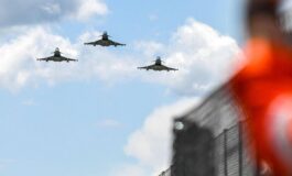 Drone straniero nello spazio aereo della Lettonia abbattuto da caccia Eurofighter italiani 265x160
