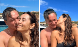 Fabio Caressa la dedica a Benedetta Parodi per il compleanno Ogni giorno piu bella 265x160