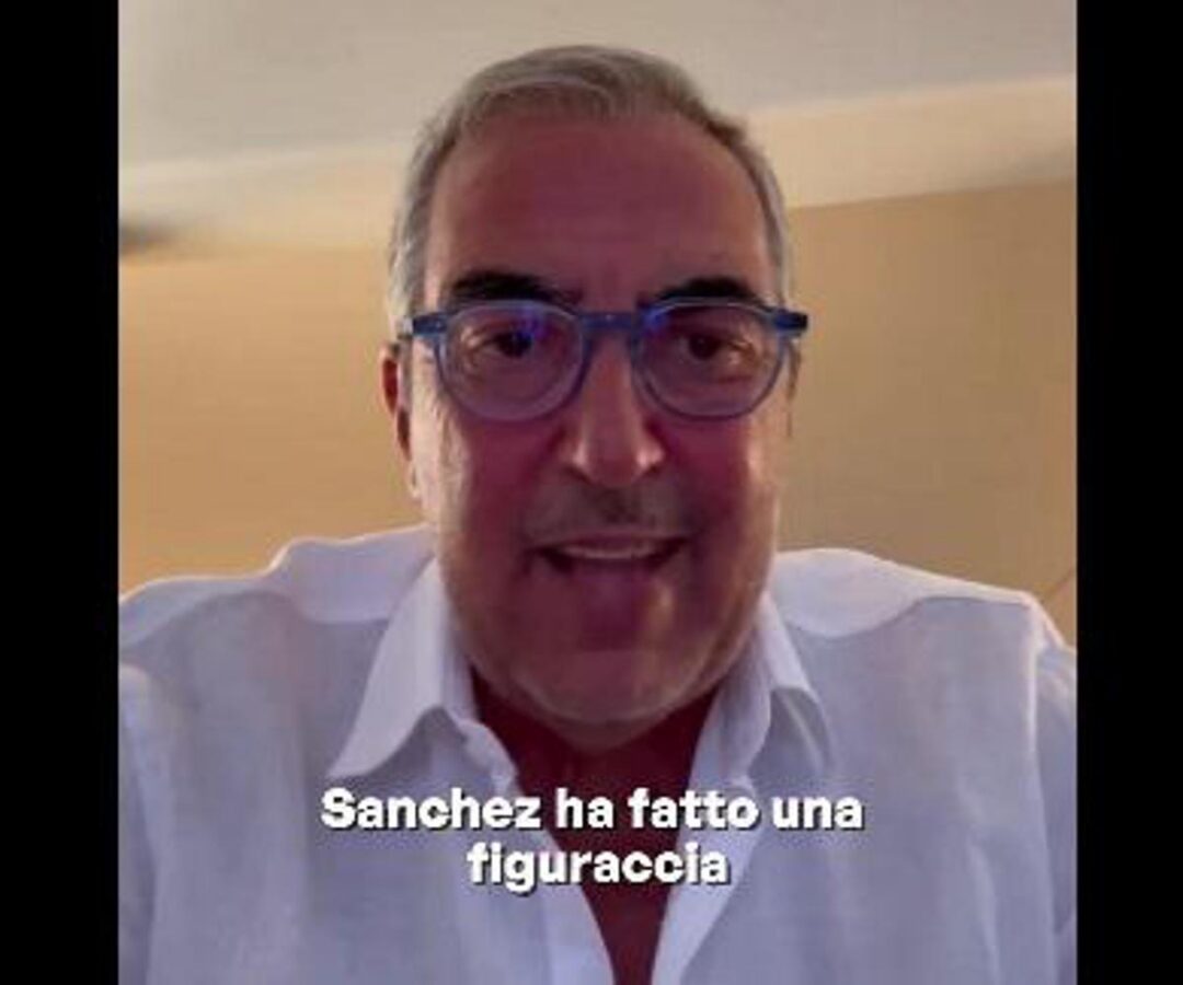 Gasparri: "Crisi migratoria e Sanchez se ne va in vacanza, gli suggeriamo noi la playlist"