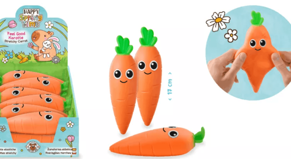 Giocattolo a forma di carota con sabbia contaminata da amianto, il Ministero della Salute fa scattare l'allerta: cosa fare