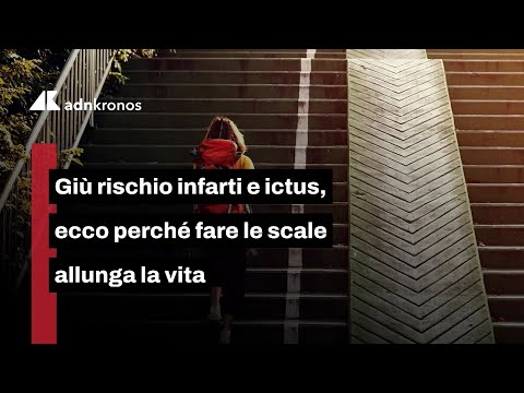 Giù rischio infarti e ictus, la dose di rampe che allunga la vita