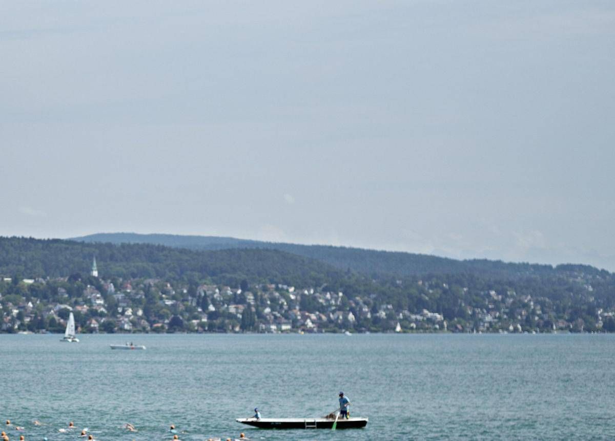Il livello del Lago di Zurigo raggiunge il minimo storico