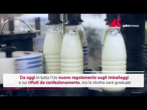 Imballaggi, nuove regole Ue da oggi