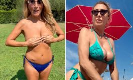 In topless sui social la solidarieta di Jo Squillo a Sabrina Salerno unite contro gli haters 265x160