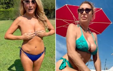 In topless sui social la solidarieta di Jo Squillo a Sabrina Salerno unite contro gli haters 364x230