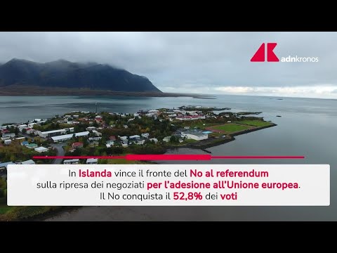 Islanda dice no all'Unione europea, referendum fallito