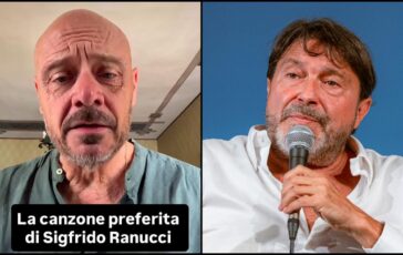 La provocazione del comico Leonardo Manera La canzone preferita di Ranucci Lavitola. spericolata 364x230
