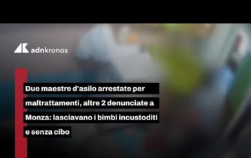 Lasciavano i bimbi incustoditi e senza cibo arrestate maestre dasilo 364x230