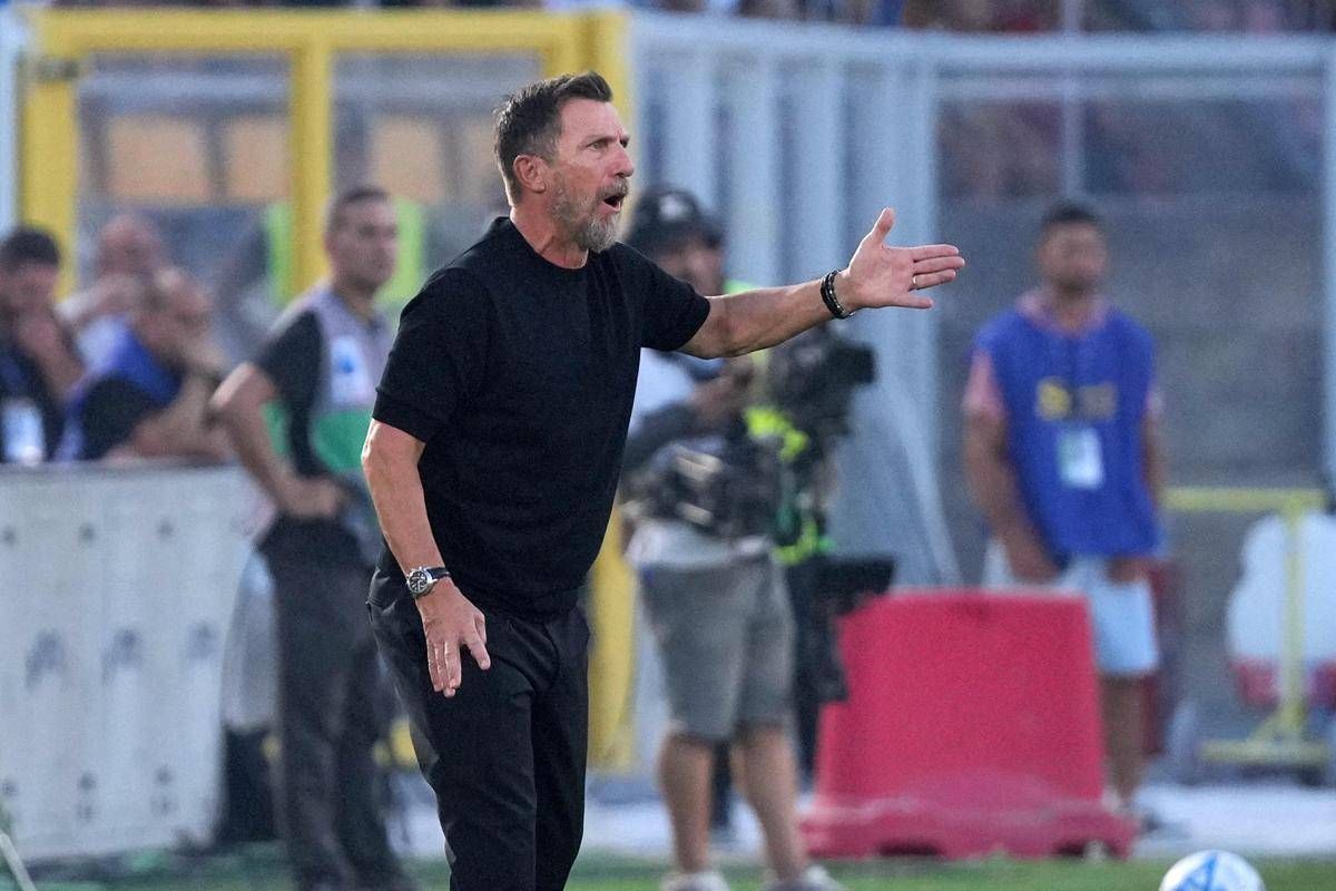 Lecce-Roma, Di Francesco protesta su gol di Rodrigo Mora: cos'è successo