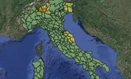 Maltempo allerta meteo arancione e gialla per temporali sabato 29 agosto la mappa delle regioni colpite 265x160