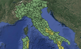 Maltempo allerta meteo gialla per temporali giovedi 13 agosto le 5 regioni a rischio 265x160