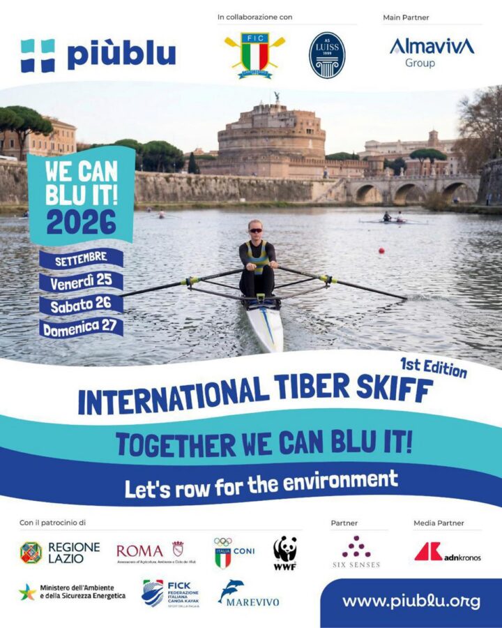 Nasce la 'Tiber Skiff', la prima regata internazionale di canottaggio sul Tevere