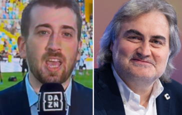 Pierluigi Pardo difende Alessandro Vescini dopo la gaffe su Dazn Polemica surreale 364x230