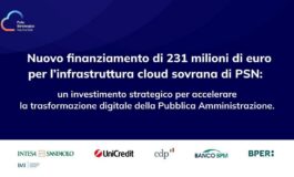 Polo strategico nazionale 231 mln di euro da Intesa Unicredit Cdp Bper e Banco Bpm 265x160