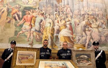 Recuperati i tre dipinti di Cezanne Renoir e Matisse rubati a marzo dalla Fondazione Magnani Rocca﻿ 364x230