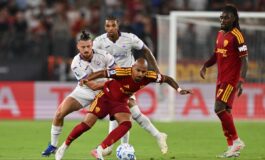 Roma Fiorentina gol annullato a Hermoso e proteste su rete Malen cose successo 265x160