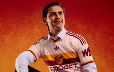 Roma e adidas svelano la nuova seconda maglia ispirata alla pietas romana 364x230
