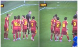 Roma maxi lite in amichevole Cristante rimprovera Soule e interviene. Dybala 265x160