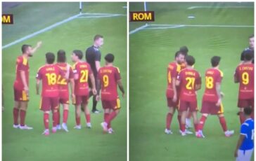 Roma maxi lite in amichevole Cristante rimprovera Soule e interviene. Dybala 364x230