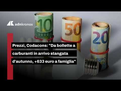 Stangata d'autunno, Codacons: "+633 euro a famiglia"