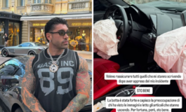 Steven Basalari lincidente con la Ferrari La botta e stata forte ma sto bene 265x160
